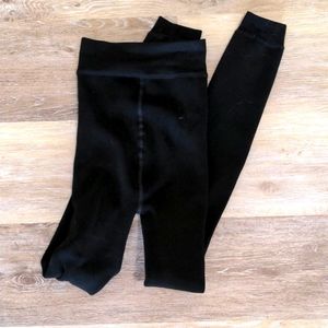 Warm fleece lined leggings